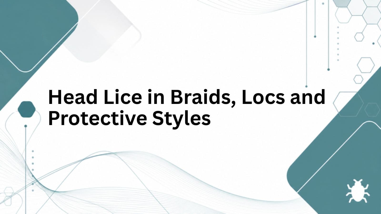 Head Lice in Braids, Locs and Protective Styles cover