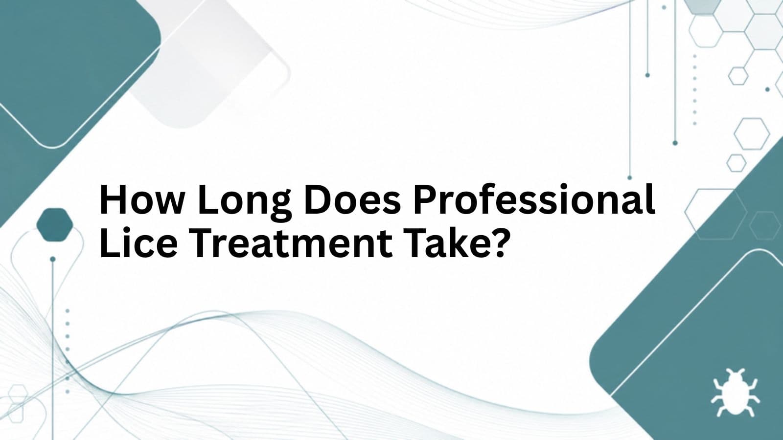 How Long Does Professional Lice Treatment Take? cover
